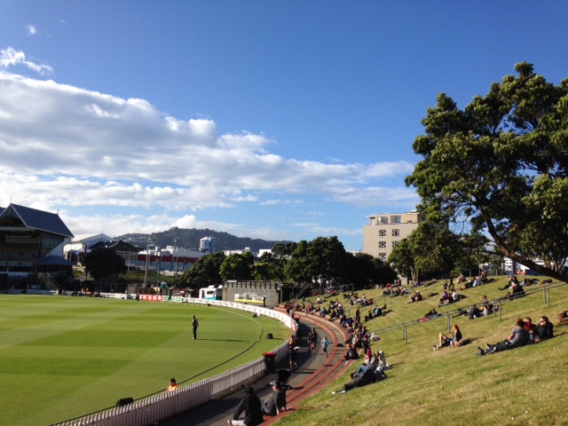 Summer at the Basin - no flyover in sight